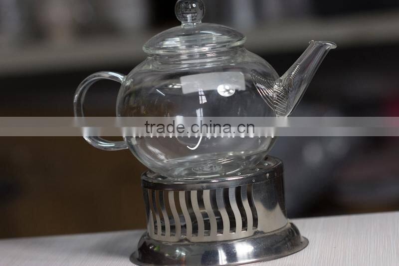 China Manufacturer Glass Teapot Warmer
