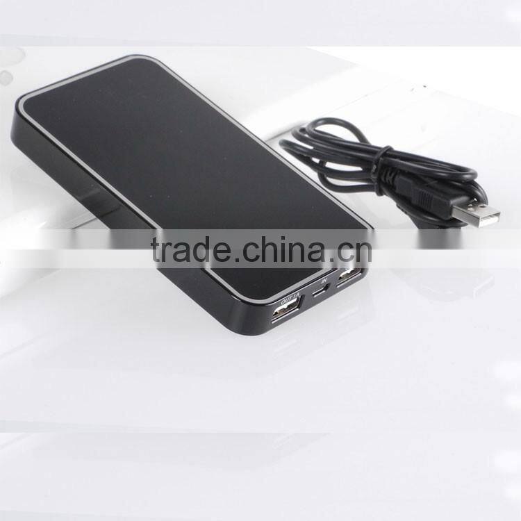 New design colourful fashion portable usb power bank 6000mah Touch Screen Power Bank