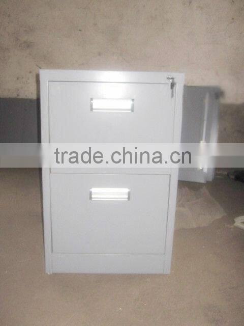 Modern design aluminium alloy Office Cabinet with 2 Drawers