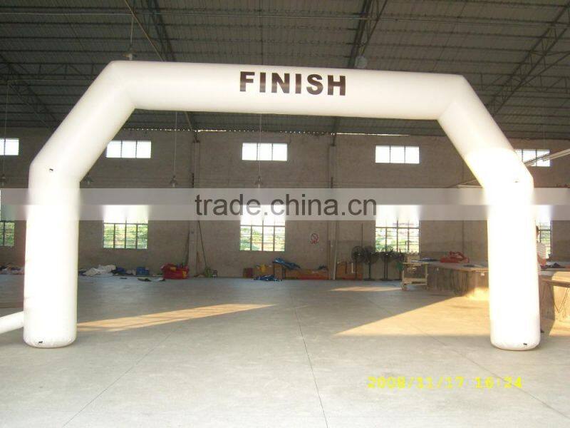 2015 white inflatable arch for sale/cheap inflatable arch