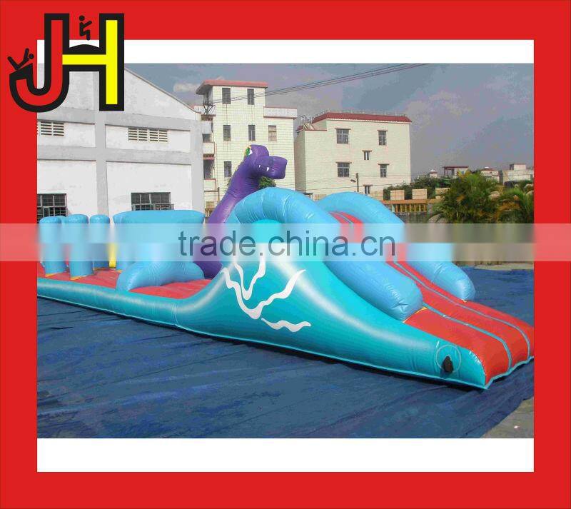 PVC Tarpaulin Floating Inflatable Water Obstacle Course for Water Park