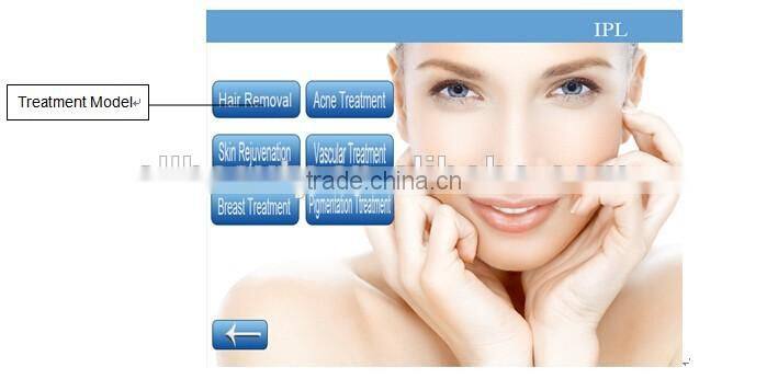 Economic IPL Fast pigment removal breast enhancement Aesthetic Device