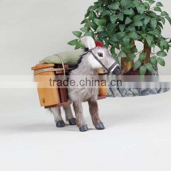2015 novelty products for import imitated christmas donkey