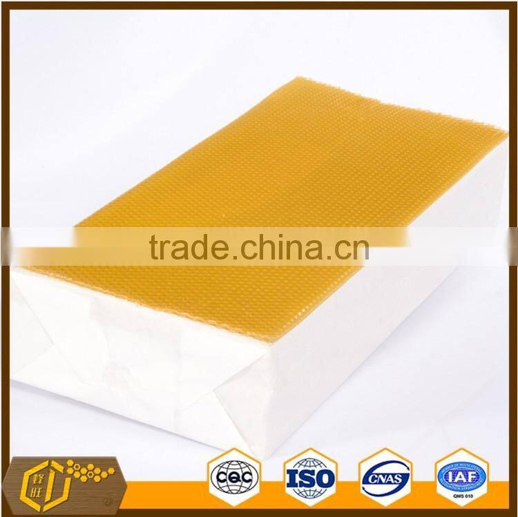 high purity beekeeping honey comb beeswax foundation sheet