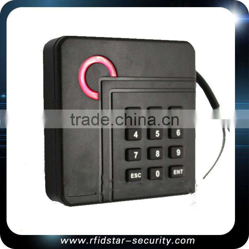 Waterproof Proximity 125Khz RFID EM ID Card Reader/Writer/Scanner with Keypad