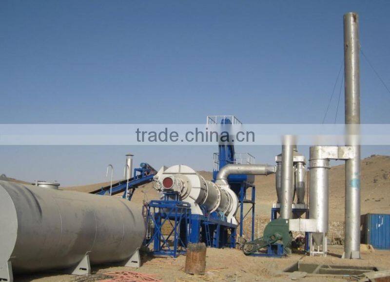 60TPH Asphalt Mobile Plant, Portable Asphalt Drumed Plant, Hot Mix Mobile Drum Asphalt Plant for sale