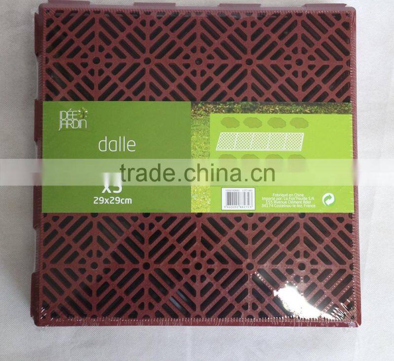 Plastic Tiles garden supply