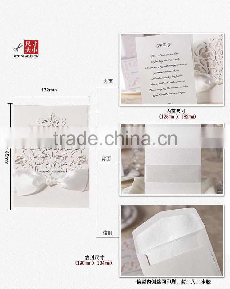 Custom butterfly wedding invitation cards