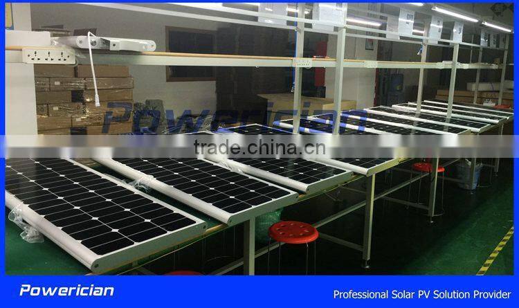 Powerician 20W Waterproof LED Solar Powered Street Light Smart Control All In One Solar Led Light