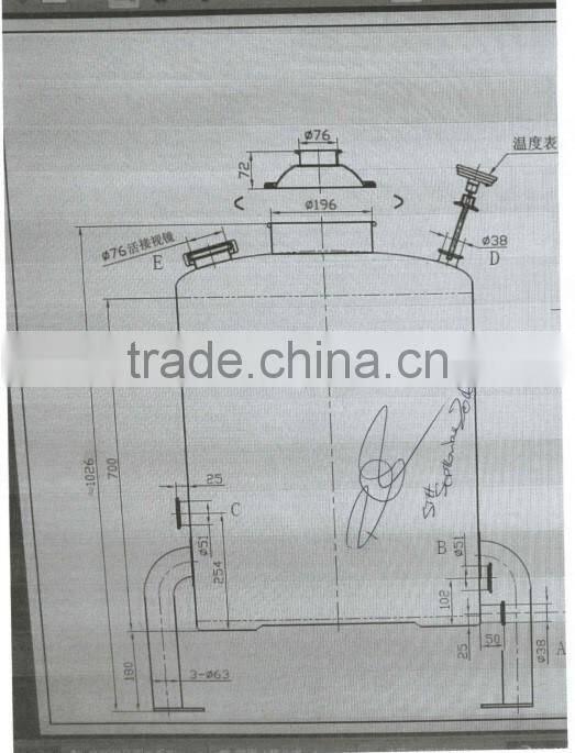 55-65gallon stainless steel essential oil alcohol distiller