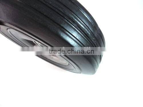 hand truck tire with plastic hub semi pneumatic 10" x 2.5 wheel