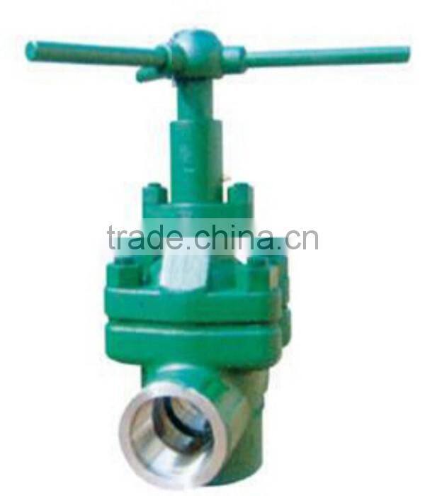mud gate valve from 2000 PSI to 5000 PSI API 6D Oil and gas industry