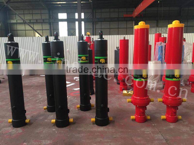 professional Multi stages Long stroke tract hydraulic cylinder