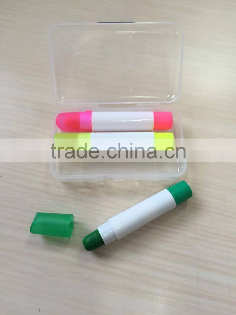 2016 hot new design 5 colors fluorescent marker