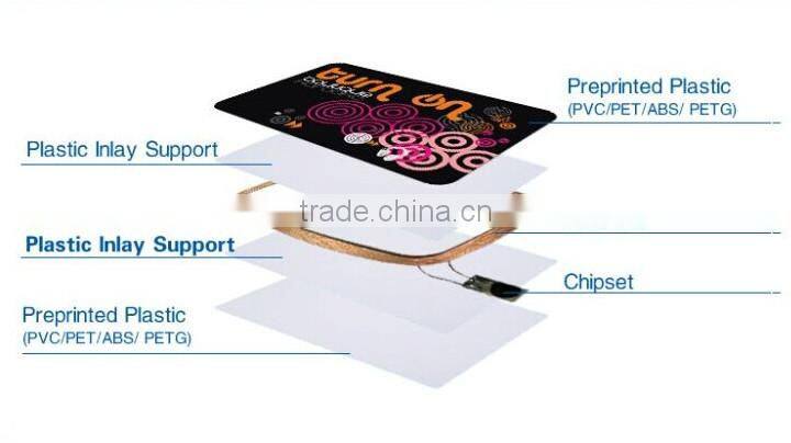 High Quality desfire ev1 8k card inlay for smart card making
