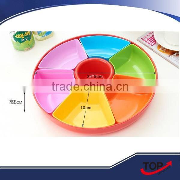 colourful plastic dried fruit box with lid/dry fruit box