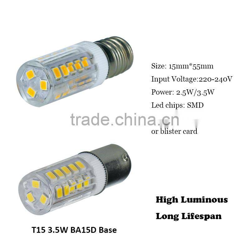 New style 3.5W 2.5W led corn bulb with High luminous and CE ROHS