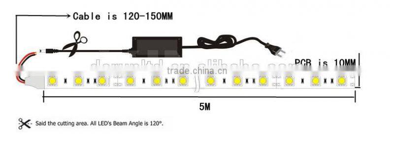 LED strip SMD 3528 Non waterproof IP20 LED light strip