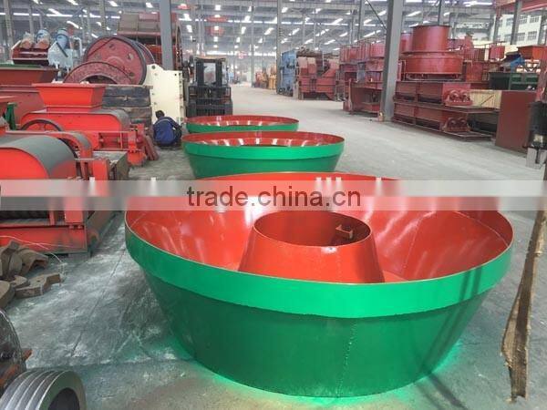 high -quality manganese wheel ,wet pan mill ,gold grinding machine
