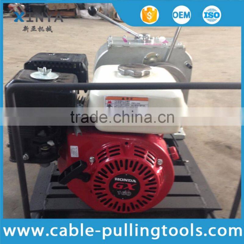 5 Ton HONDA gasoline engine power winch for pulling/lifting