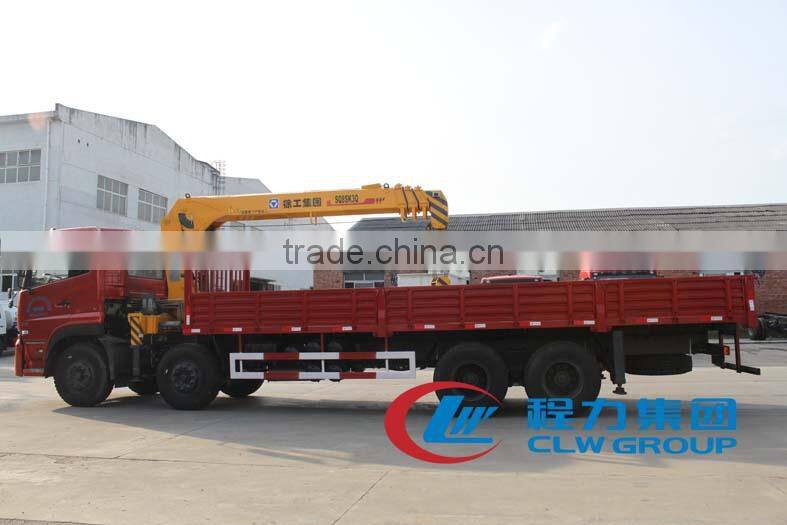 Dongfeng 8*4 crane truck,crane truck with 10-20 tons,used grove truck cranes for sale