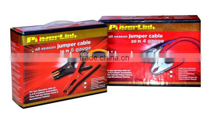 H20206 US market Emergency battery cable booster cable 500A