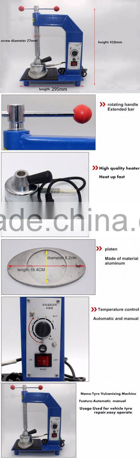Vulcanizing Tools Economical Tyre Vulcanizer For Truck Tyre