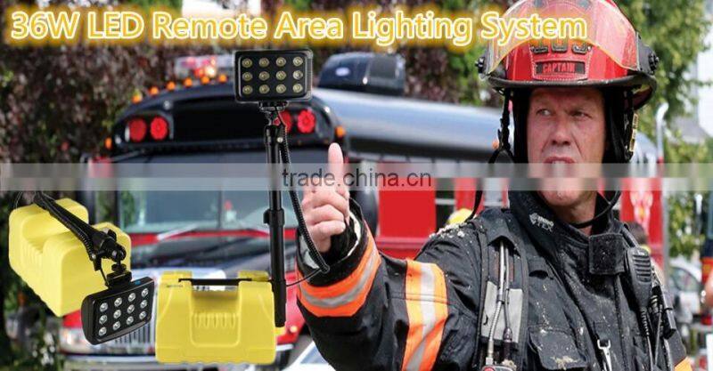 led marine searchlight RLS-9936 36w rechargeable hunting spotlight from guangzhou JGL
