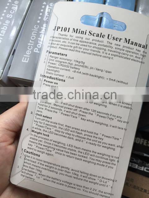 Portable mini Digital Travel Luggage Hanging Weighing Scale