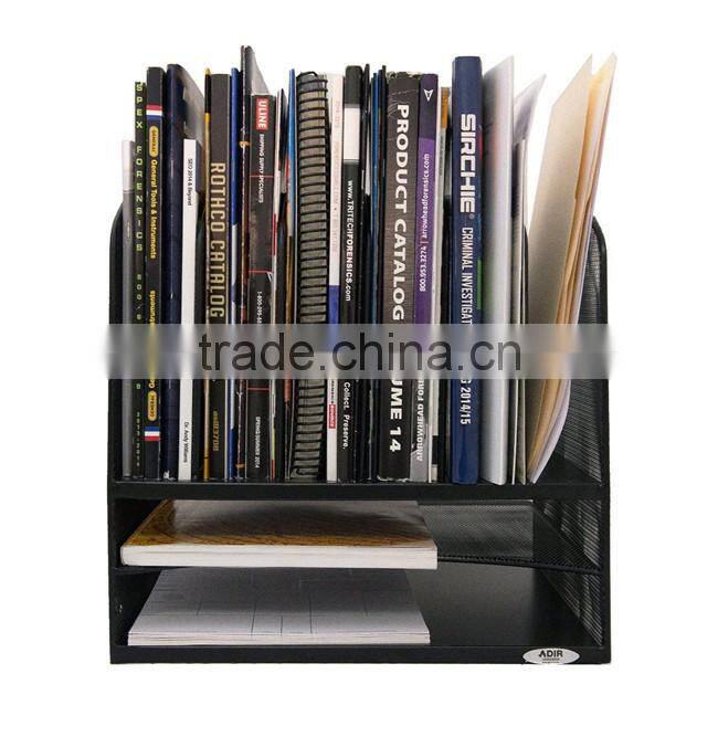 3-Tier Counter-Top Metal Office Mesh Desk Organizer