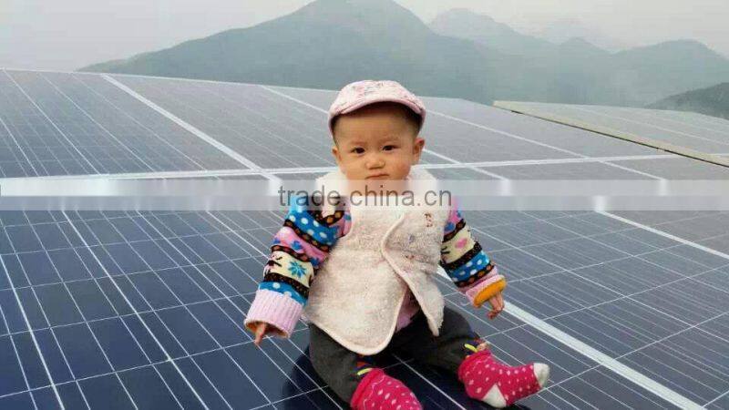 300W poly silicon solar module /300watt solar panel with outlet