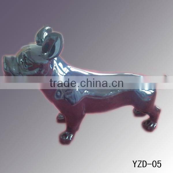 Wholesale fiberglass dog statue cheap price