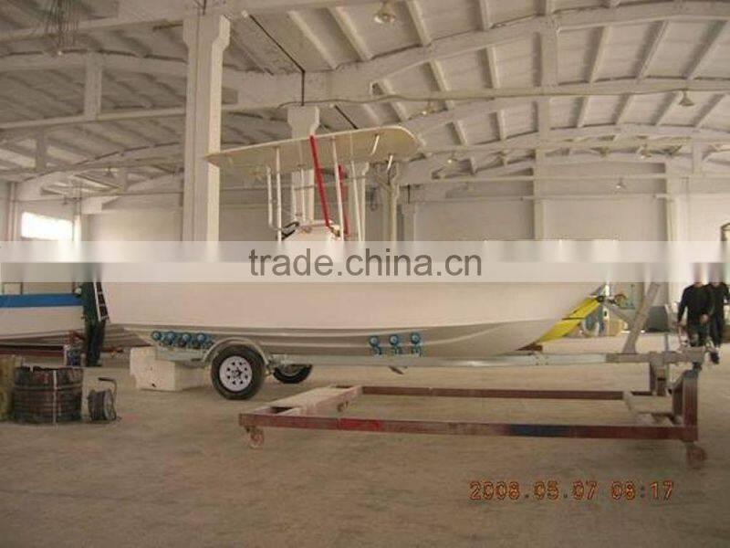 Rilaxy CE Certificated 2015 New 6m 20ft Fiberglass Fishing Boat for Sale