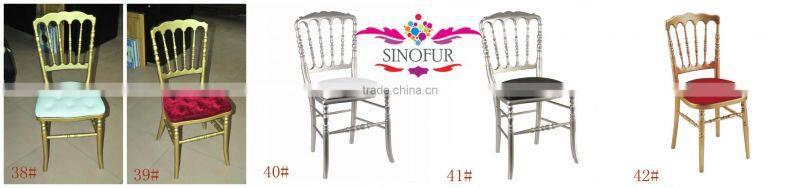 Made in Sinofur wholesale wooden napoleon chair, chaise napoleon