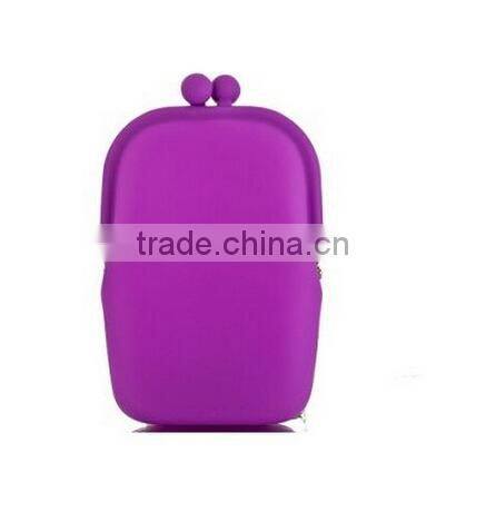 Ladies Silicone Cosmetic Makeup Bag&Silicone Clip Purse&Silicone Stocking Filler