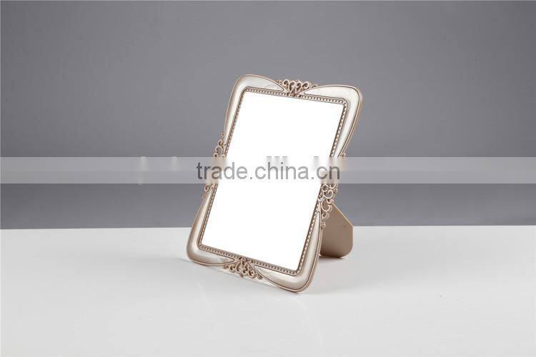 European Style retro pastoral desktop make-up mirror