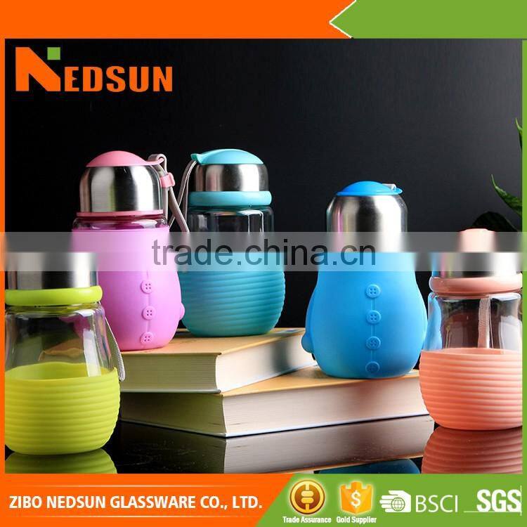 Popular glass water bottle insulated sleeve