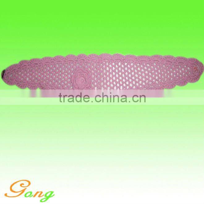 HOT! Cotton knit headband flower Multicolor Elastic hair band