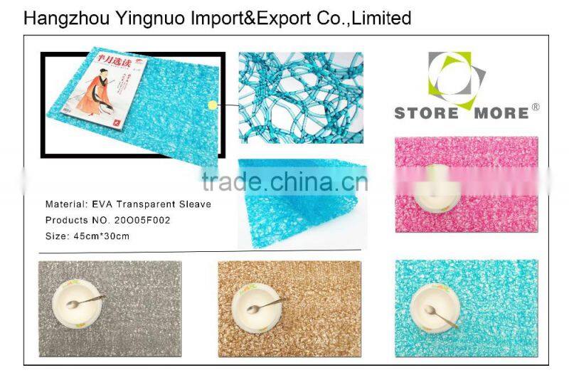 EVA Placemats - Heat Insulation Anti-skidding Dining Room Placemats, Set of 12