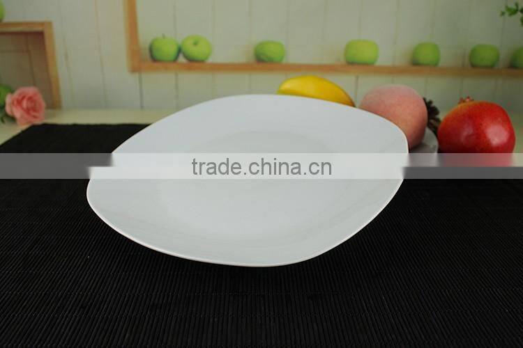 Elegant design custom wholesale ceramic or porcelain charger plates