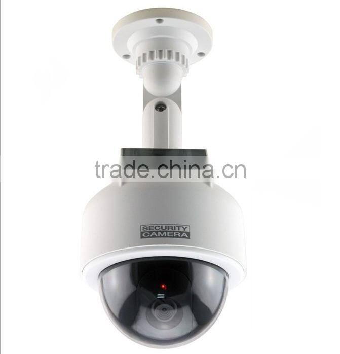 Factory Cheap Fake Dome Camera, Realastic Looking Waterproof Solar CCTV Security Camera, Dummy Speed Security Camera For Sale