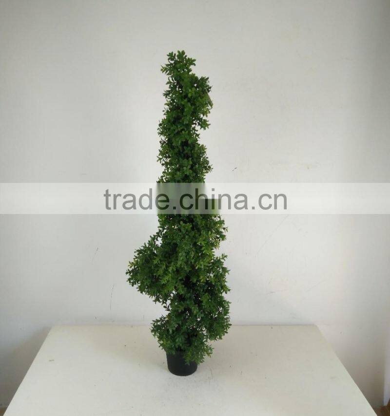 topiary shaped tree ornamental fake tower tree artificial tree