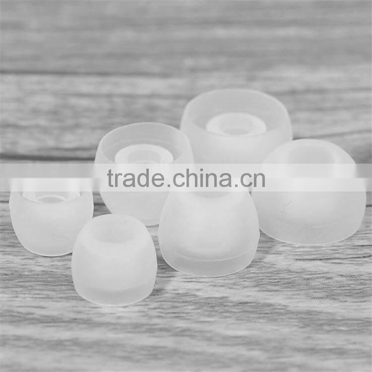 2015 new in-ear high quality silicone earphone cover transparent earphone cover
