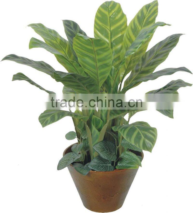 artificial green bonsai velvet WB03-27J-7GN2#( plant bonsai flower tree of Este )