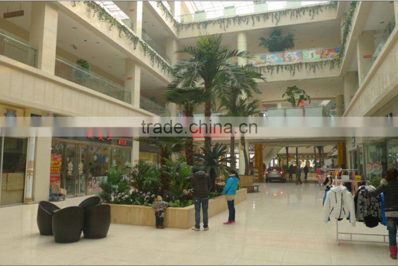 artificial palm tree with brown bark fiberglass tree sale fake tree outdoor decoration