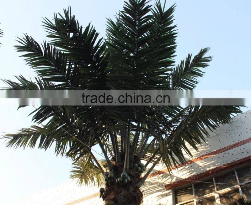 cheap artificial palm tree artificial coconut palm outdoor coconut with fruit