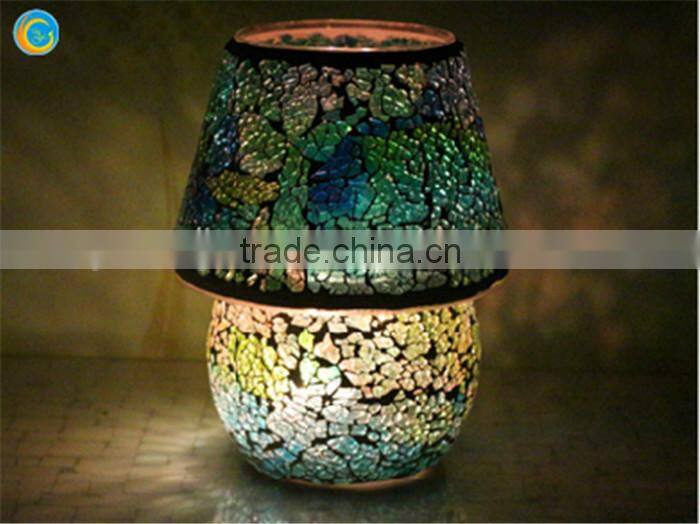 wooden tealight candle holders glass lamp