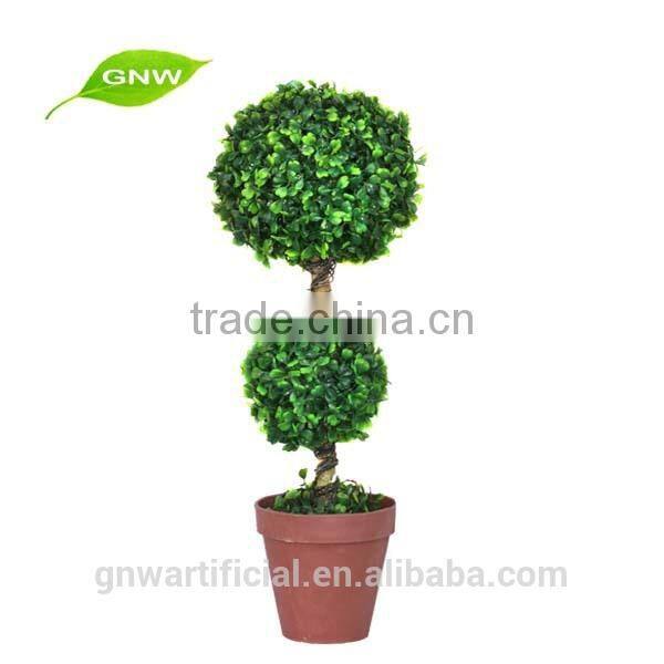 GNW BOX025 China factory indoor outdoor decoration artificial plant boxwood mat