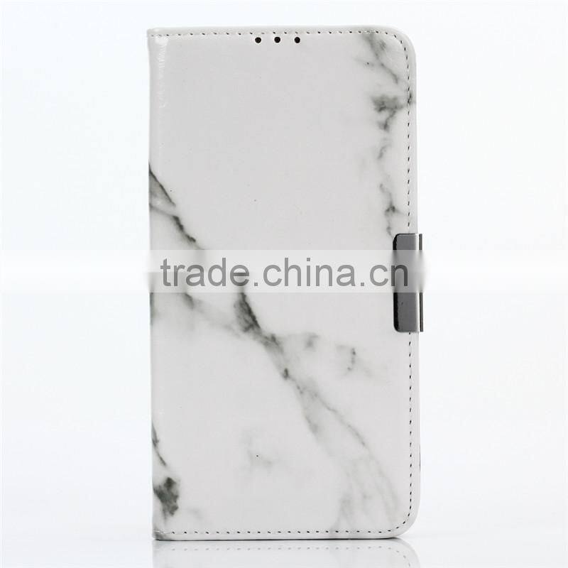 Noble design high quality marble PU card bumper/pocket cell phone case for Blackberry DTEK60