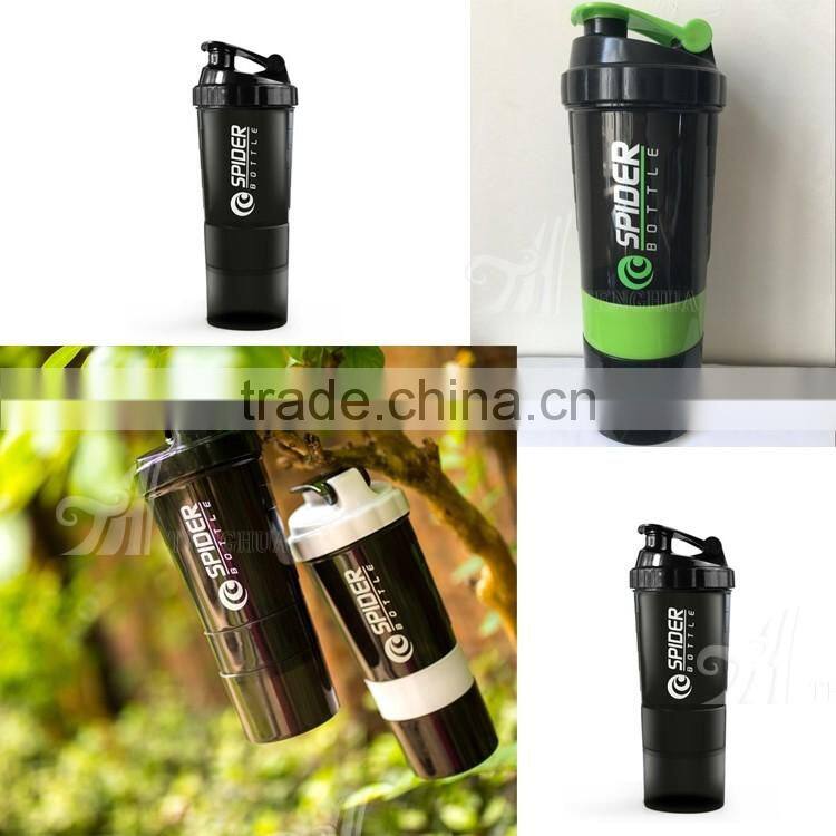 500ml Custom Logo hot and cold water jug shaker bottles for water